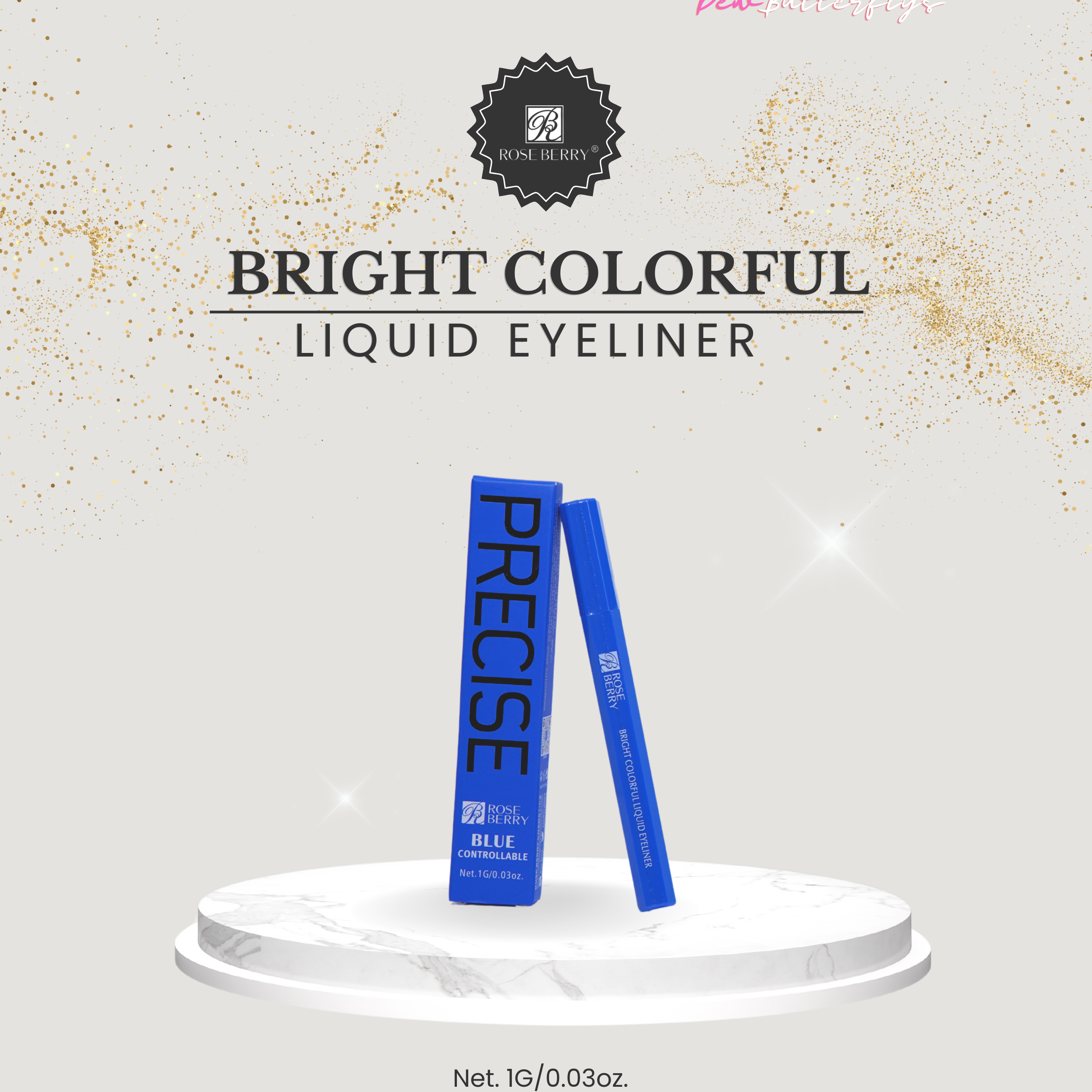 BK-W-1 Roseberry Blue Eyeliner - Image 1